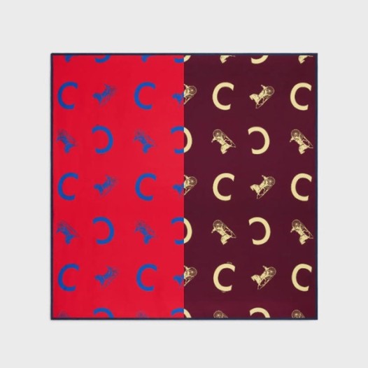 ❤셀린느 여성 트리오페 스퀘어 스카프 - Celine Womens Triomphe Scarf - acc6472x