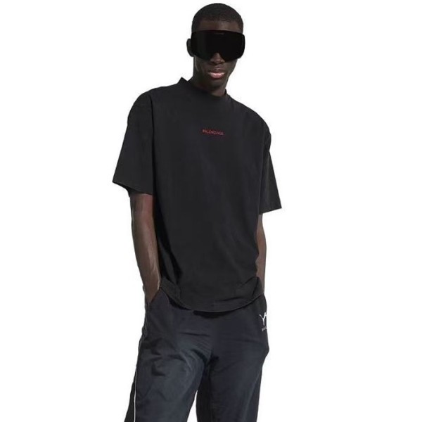 ✨발렌시아가 남성 라운드 반팔 티셔츠 - Balenciaga Mens Round Tshirt - bac12800x