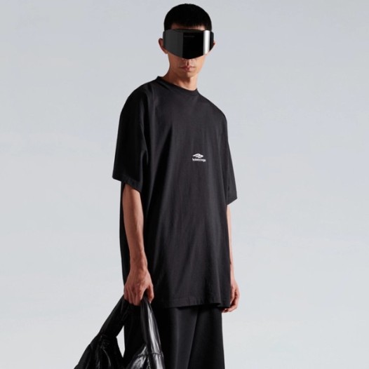 ❤발렌시아가 남성 라운드 반팔 티셔츠 - Balenciaga Mens Round Tshirt - bac12801x