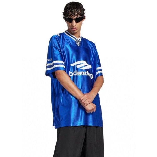 ✨발렌시아가 남성 라운드 반팔 티셔츠 - Balenciaga Mens Round Tshirt - bac12804x