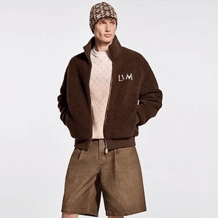 ✨루이비통 남성 집업 자켓 - Louis vuitton Mens Zip-up Jacket - lvc12848x