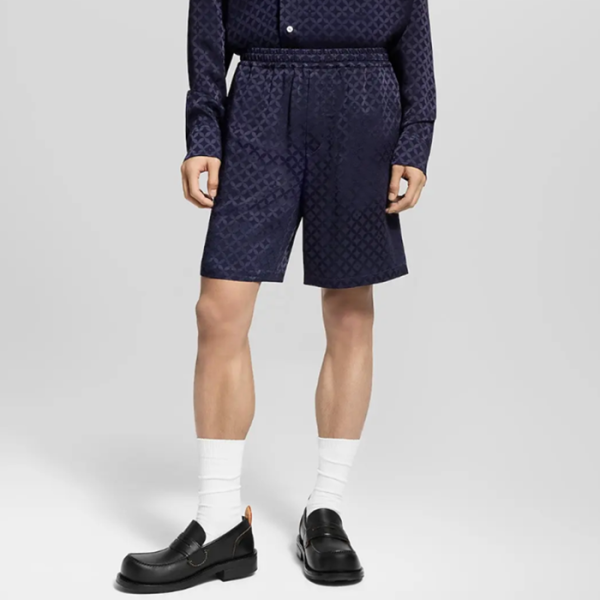 ✨루이비통 남성 그래픽 자카드 쇼츠 - Louis vuitton Mens Graphic Jacquard Shorts - lvc12869x