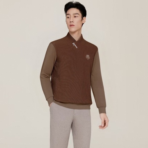 ✨로로피아나 남성 브이넥 스웨터 - Loro Piana Mens V-neck Sweater - lpc12881x