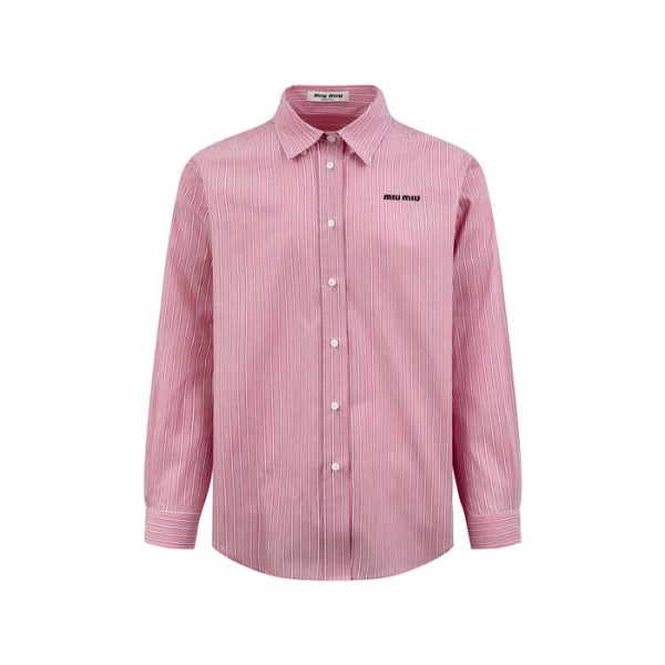 ✨미우미우 남/녀 체크 셔츠 - Miumiu Unisex Flanner Shirts - mic12883x