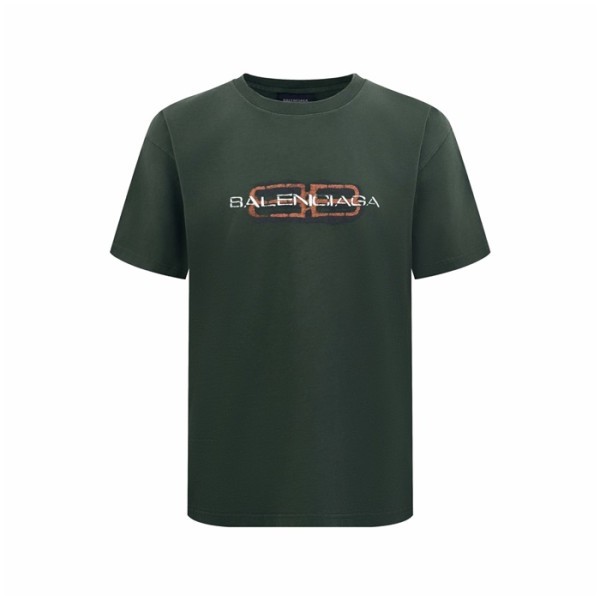 ✨발렌시아가 남성 라운드 반팔 티셔츠 - Balenciaga Mens Round Tshirt - bac12889x