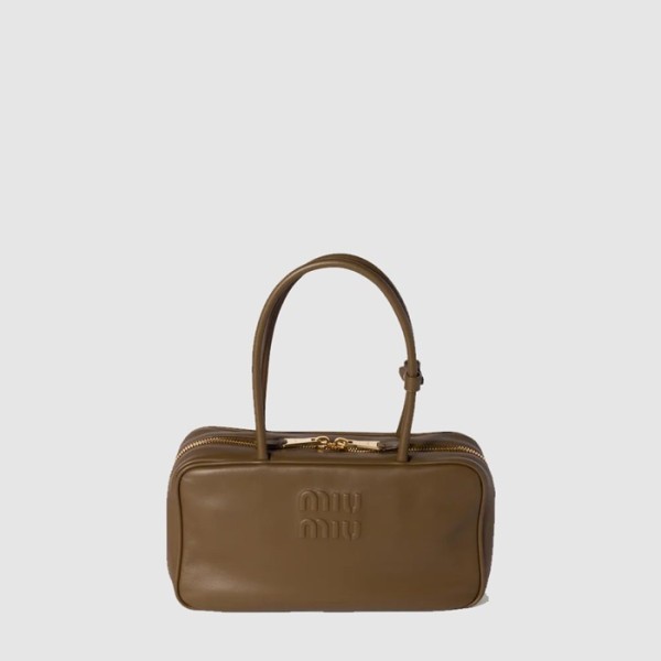 ✨미우미우 여성 보 가죽 탑 핸들 백 - Miumiu Womens top handle bag - mib13125x