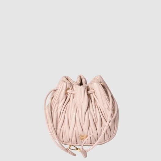 ❤미우미우 여성 마테라쎄 나파 가죽 파우치 - Miumiu Womens Matelasse Nappa Leather Pouch - mib13129x