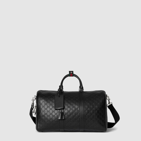 ✨구찌 남성 GG 엠블럼 미디엄 더플백 - Gucci Mens GG Emblem Medium Duffel Bag - gub13142x