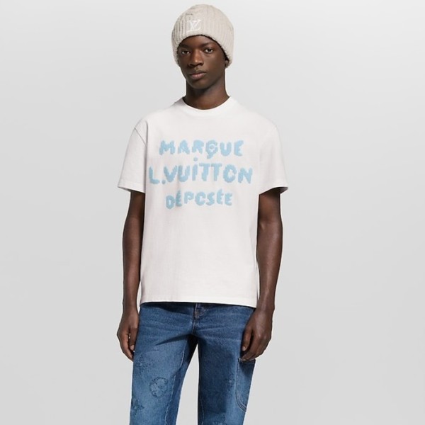 ✨루이비통 남성 라운드 반팔 티셔츠 - Louis vuitton Mens Round Tshirt - lvc12923x