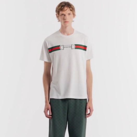❤구찌 남성 라운드 반팔티 - Gucci Mens Round Tshirt - guc12924x