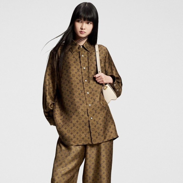 ✨루이비통 여성 실크 셔츠 - Louis vuitton Womens Silk Shirt - lvc13017x