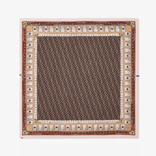 ❤펜디 여성 FF 스퀘어 스카프 - Fendi Womens FF Square Scarf - acc6726x