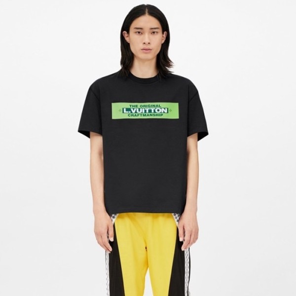 ✨루이비통 남성 라운드 반팔 티셔츠 - Louis vuitton Mens Round Tshirt - lvc13025x