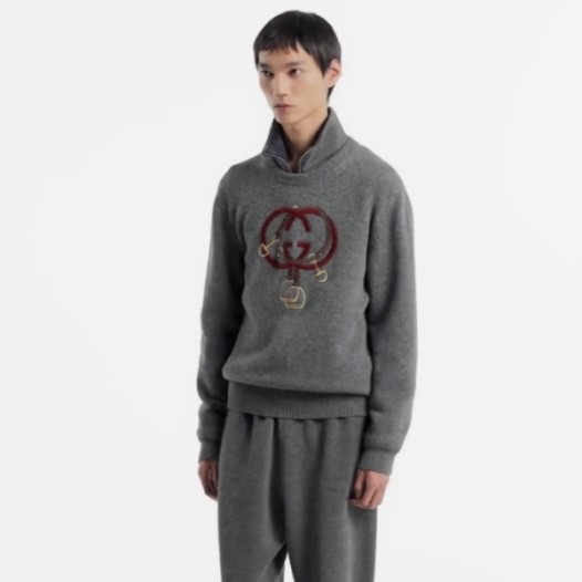 ❤매장판 구찌 남성 라운드 스웨터 - Gucci Mens Round Sweater - guc13059x