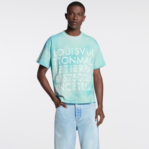 ✨루이비통 남성 라운드 반팔 티셔츠 - Louis vuitton Mens Round Tshirt - lvc13104x