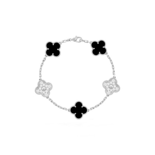 ❤매장판 반클리프 아펠 여성 알함브라 브레이슬릿 - Van Cleef & Arpels Womens White Gold Bangle - acc6780x