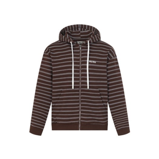 ❤미우미우 여성 집업 후드티 - Miumiu Womens Zip-up Hooded - mic13122x