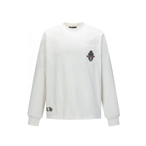 ✨크롬하츠 남성 라운드 긴팔티 - Chrome Hearts Mens Round Tshirt - chc13172x