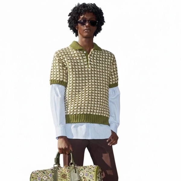 ✨루이비통 남성 폴로 반팔 티셔츠 - Louis vuitton Mens Polo Tshirt - lvc13188x