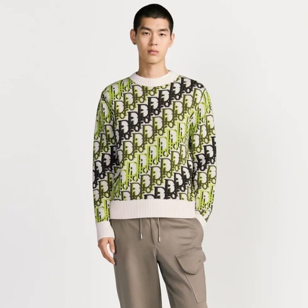✨디올 남성 오블리크 스웨터 - Dior Mens Oblique Sweater - dic13211x