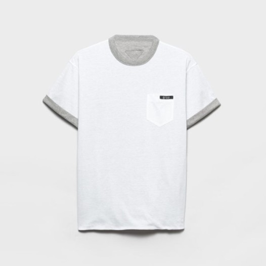 ❤프라다 남성 양면 라운드 반팔티 - Prada Mens Round Tshirt - prc13214x
