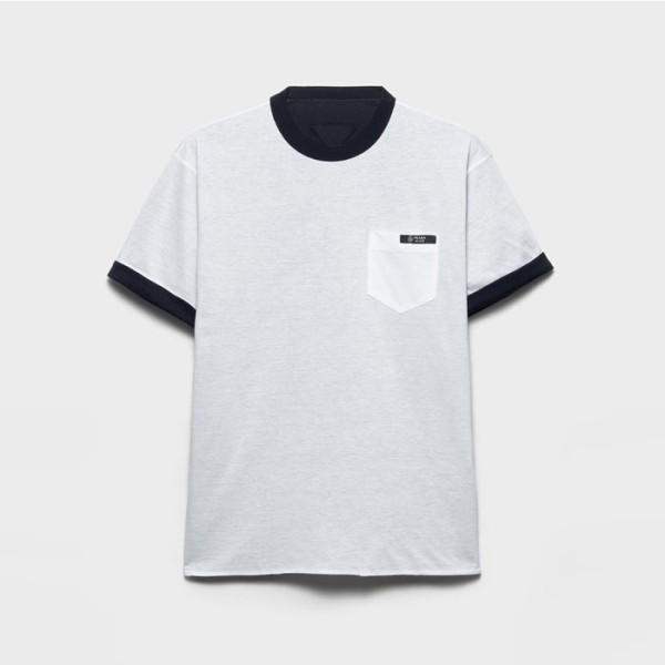 ✨프라다 남성 양면 라운드 반팔티 - Prada Mens Round Tshirt - prc13215x