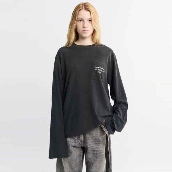 ✨아크네 남성 라운드 긴팔티 - Acne Mens Round Tshirt - anc13225x