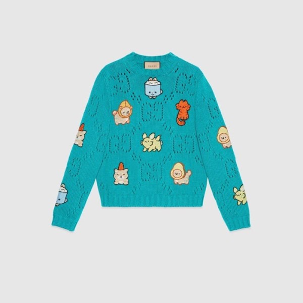 ✨구찌 남성 라운드 스웨터 - Gucci Mens Round Sweater - guc13236x