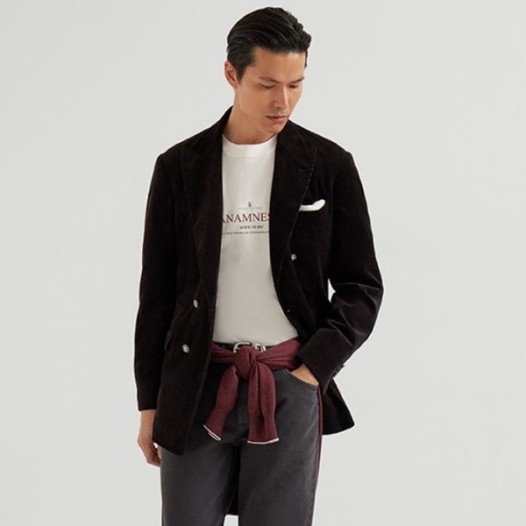 ❤브루넬로쿠치넬리 남성 라운드 티셔츠 - Brunello Cucinelli Mens Round Tshirt - brc13259x