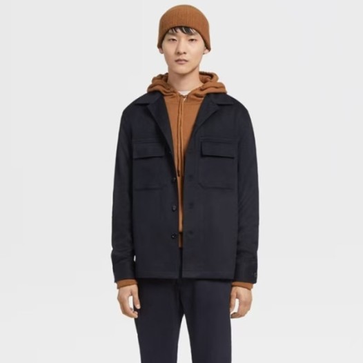 ❤에르메네질도 제냐 남성 셔츠 재킷 - Ermenegildo Zegna Mens Shirt Jacket - zec13297x
