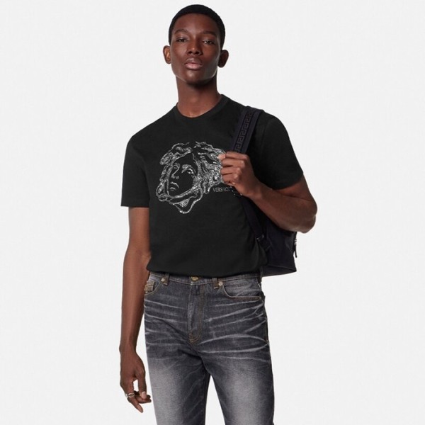 ✨베르사체 남성 반팔 티셔츠 - Versace Mens Round Tshirts - vec13310x
