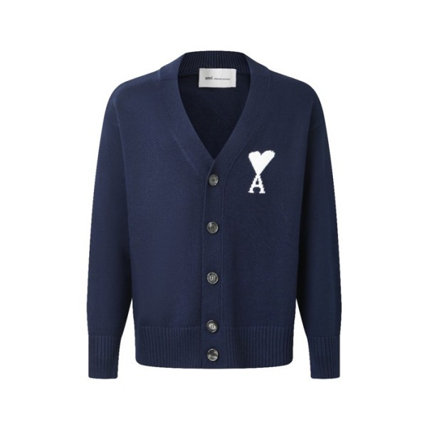 ✨아미 남/녀 브이넥 가디건 - Ami Unisex V-neck Cardigan - amc13313x