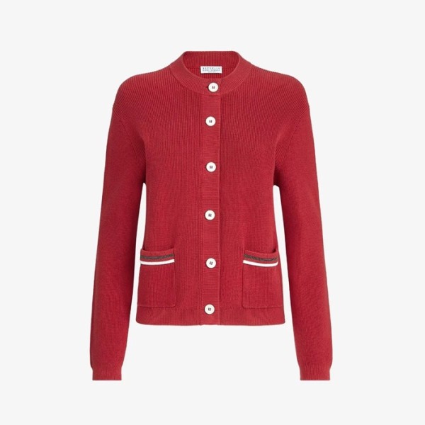✨브루넬로쿠치넬리 여성 라운드 가디건 - Brunello Cucinelli Womens Round Cardigan - brc13325x