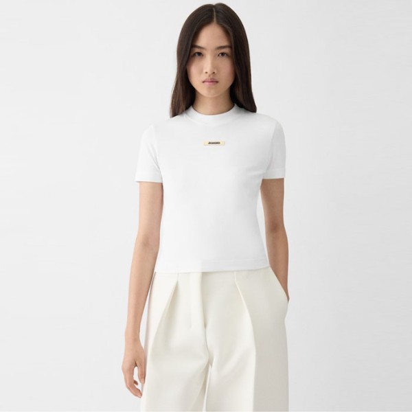 ✨자크뮈스 여성 라운드 반팔티 - Jacquemus Womens Round Tshirt - jac13363x