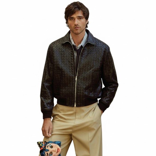 ✨보테가 베네타 남성 가죽 자켓 - Bottega veneta Mens Leather Jackets - bvc13385x