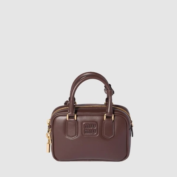 ✨미우미우 여성 아르카디 가죽 백 - Miumiu Womens Arcadi Leather Bag - mib13354x