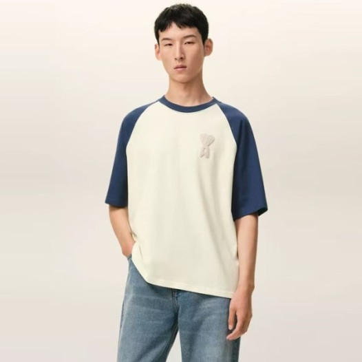 ❤아미 남/녀 라운드 반팔티 - Ami Unisex Round Tshirt - amc13402x