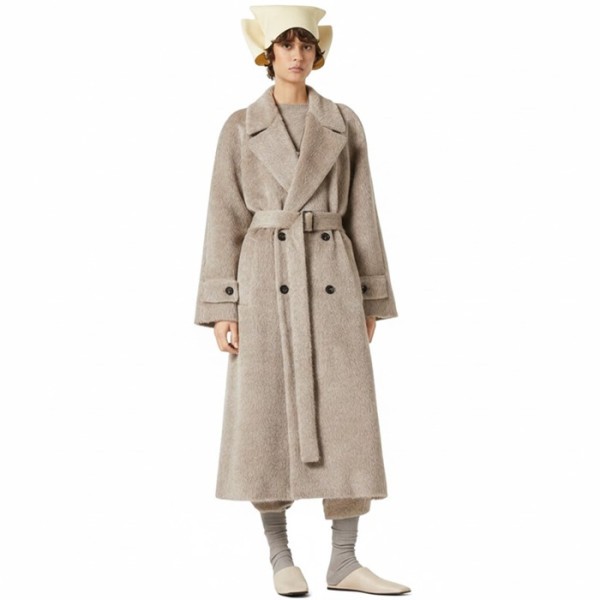 ✨로로피아나 여성 더블 캐시미어 코트 - Loro Piana Womens Double Coat - lpc13437x
