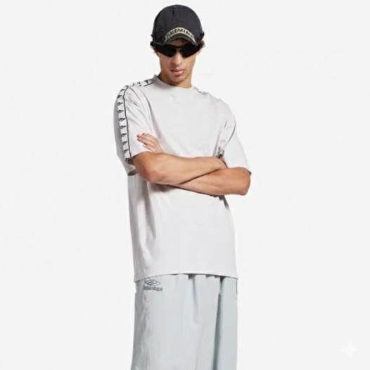 ❤발렌시아가 남성 라운드 반팔 티셔츠 - Balenciaga Mens Round Tshirt - bac13465x