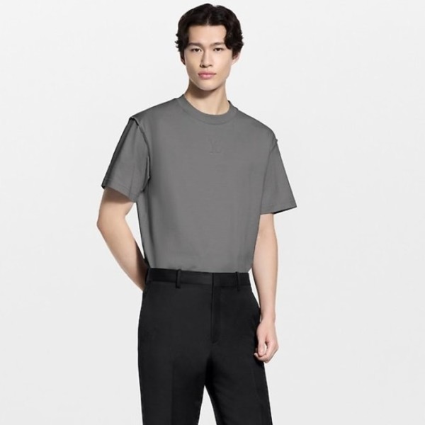 ✨루이비통 남성 라운드 반팔 티셔츠 - Louis vuitton Mens Round Tshirt - lvc13489x