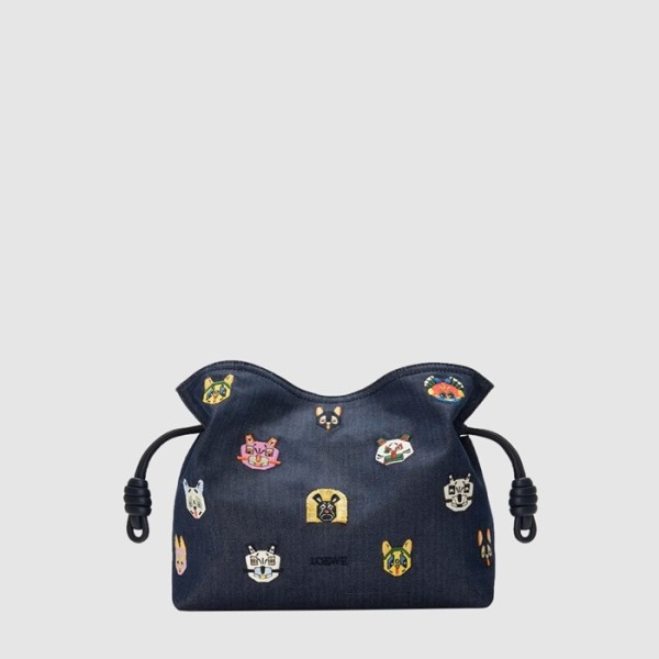 ✨로에베 여성 캣 미디엄 플라멩코 클러치 - Loewe Womens Cats Medium Flamenco Clutch - lob13396x