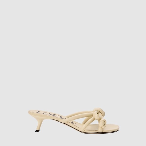 ✨로에베 여성 플라멩코 노트 샌들 - Loewe Womens Flamenco Knot Sandals - los13421x