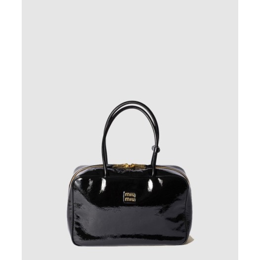 ❤미우미우 여성 나플락 페이턴트 가죽 보 백 - Miumiu Womens Naflac Patent Leather Bow Bag - mib13445x