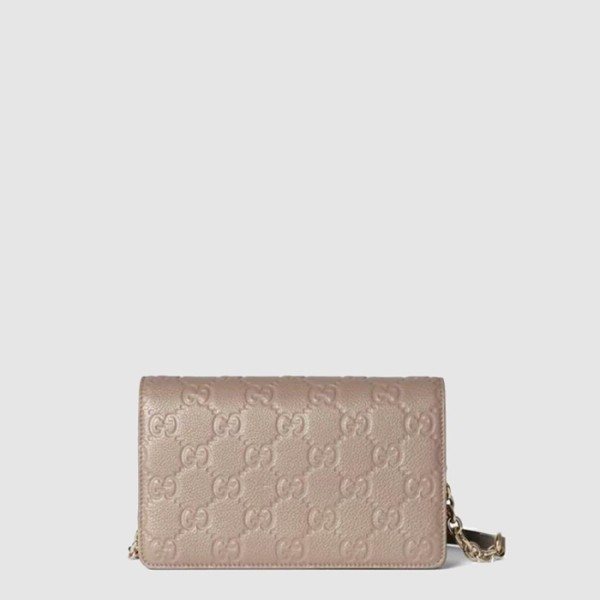 ✨구찌 여성 GG 엠블럼 슈퍼 미니 숄더백 - Gucci Womens GG Emblem Super Mini Shoulder Bag - gub13604x