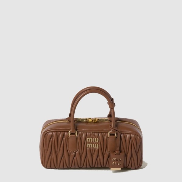 ✨미우미우 여성 아르카디 마테라쎄 백 - Miumiu Womens Arcadi Matelasse Bag - mib13623x