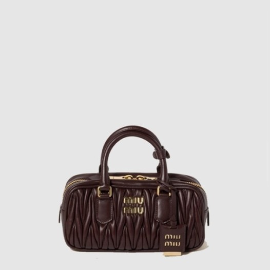 ❤미우미우 여성 아르카디 마테라쎄 백 - Miumiu Womens Arcadi Matelasse Bag - mib13648x