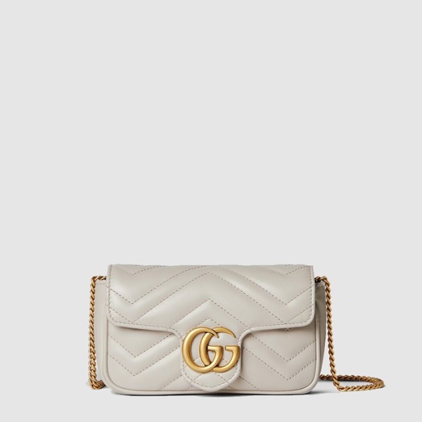 ✨구찌 여성 GG 마몽 수퍼 미니백 - Gucci Womens GG Marmont Super Mini Bag - gub13657x