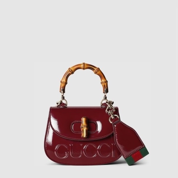 ✨구찌 여성 뱀부 1947 미니 탑 핸들백 - Gucci Womens Bamboo 1947 Mini Top Handle Bag - gub13770x