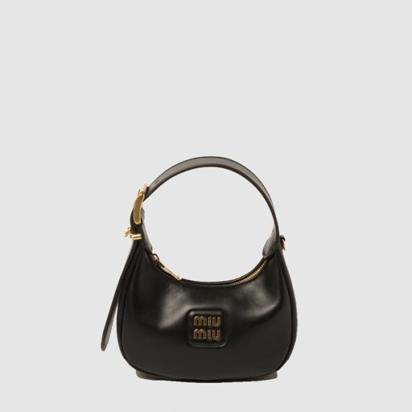 ✨미우미우 여성 가죽 호보백 - Miumiu Womens Leather Hobo Bag - mib13786x