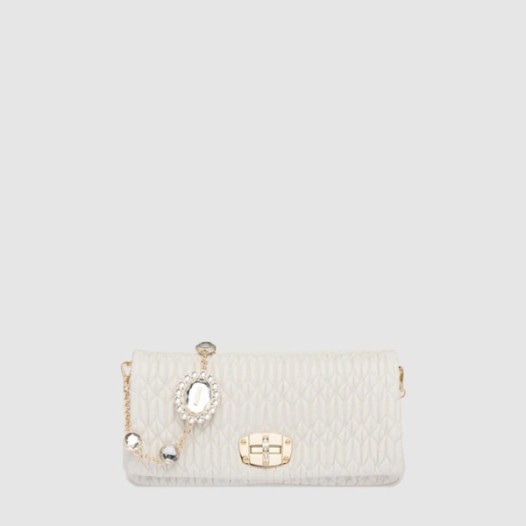 ❤미우미우 여성 아이코닉 크리스탈 가죽 백 - Miumiu Womens Iconic Crystal Leather Bag - mib13798x
